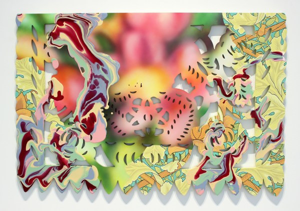 Delfina, 2018, 46" x 31", acrylic on MDF